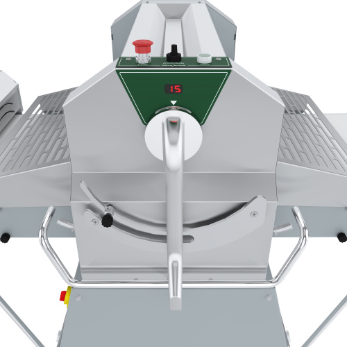 Машина тестораскаточная напольная со станцией нарезки 3200х920х1307 мм, 23438 фото  в интернет-магазине Санкомп