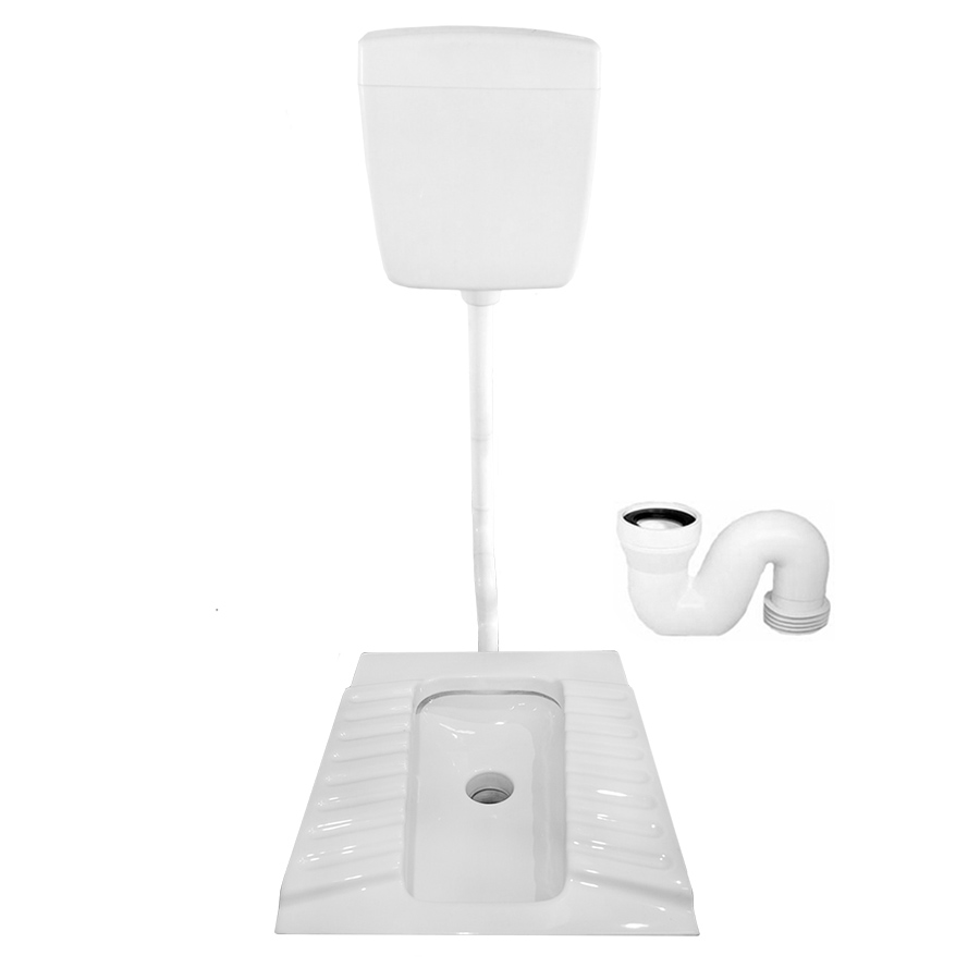 Чаша Генуя КЕРАМИКА УСИЛЕННАЯ, бачок УНИВЕРСАЛЬНЫЙ ПЛАСТИК сифон ВЕРТИКАЛЬНЫЙ, 13782 фото  в интернет-магазине Санкомп