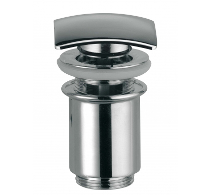 Донный клапан с переливом для хромированного сифона 1 1/4" фото  в интернет-магазине Санкомп