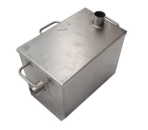 Гипсоотстойник нержавеющая сталь Aisi 304 s=1.5мм, 650х325х320мм Гофрированный шланг, 18401  фото  в интернет-магазине Санкомп