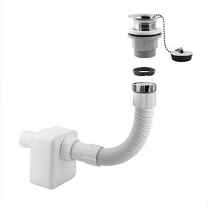 Комплект Умывальник для инвалидов с изменяемым наклоном (550х640х165) смеситель и сифон фото  в интернет-магазине Санкомп