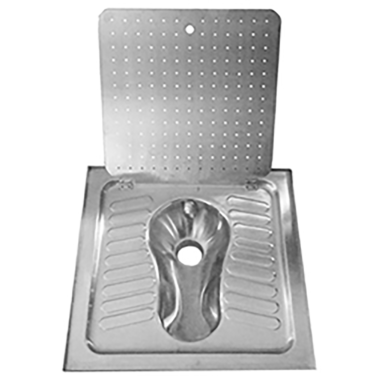 ЧАША ГЕНУЯ С КРЫШКОЙ (ПОДДОН) из нержавеющей стали с рассекателем 700х700х220, 0991  фото  в интернет-магазине Санкомп