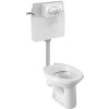Унитаз со встроеным бачком выпуск косой, 14531 фото  в интернет-магазине Санкомп