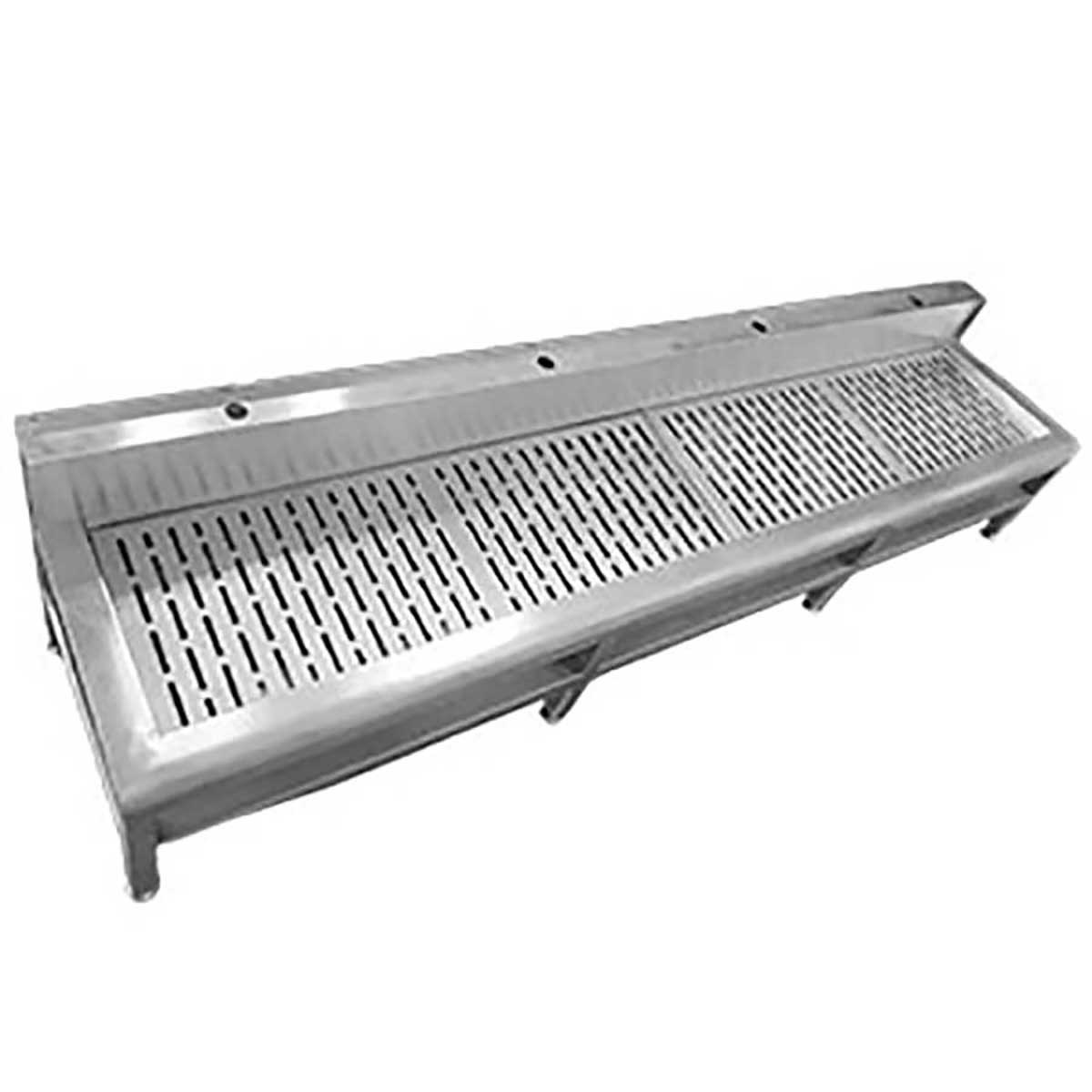 Мойка для обуви со съемной решеткой с ЧЕТЫРЬМЯ отверстиями под смеситель 2400х530х551 мм, 16381 фото  в интернет-магазине Санкомп