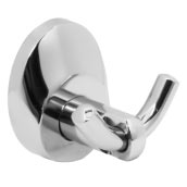 Крючок для ванной двойной  из нержавеющей стали глянцевый 04324 фото  в интернет-магазине Санкомп