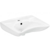 Умывальник медицинский керамика с отверстием под смеситель с переливом 510х590х205 фото  в интернет-магазине Санкомп