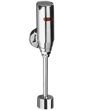 Кран для писсуара наружный с сенсорным смывом питание от батареек фото  в интернет-магазине Санкомп