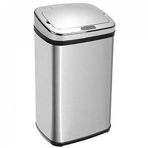 Ведро С АВТОМАТИЧЕСКИМ подъемом крышки, 20 литров Глянцевое, 14213 фото  в интернет-магазине Санкомп