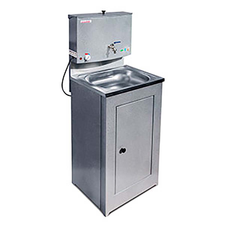 Рукомойник с обогревом Бак 20 литров с подогревом СЕРЕБРО фото арт.12129