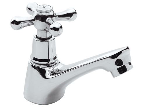 Кран настольный с литым изливом С МАХОВИКОМ фото  в интернет-магазине Санкомп