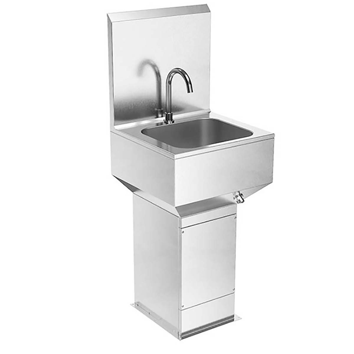 Рукомойник коленный на пьедестале с изливом 520х495х1340 мм, 20806  фото арт.20806