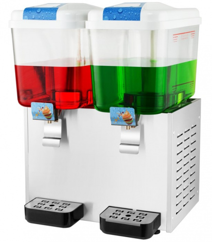 Сокоохладитель для холодных жидких продуктов, объем 2х18 л, 23094  фото  в интернет-магазине Санкомп