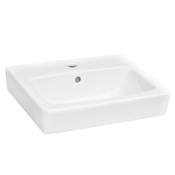 Умывальник керамический МГН возможно крепление на стену (410х500) фото  в интернет-магазине Санкомп