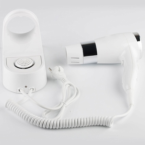 Фен настенный для общественных мест с ионизатором 1400 Вт, 21222 фото  в интернет-магазине Санкомп