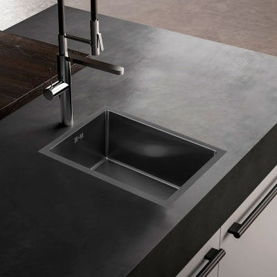 Мойка врезная нержавейка 510х380x200 мм Б/О МАТОВАЯ с сифоном, 17838 фото  в интернет-магазине Санкомп