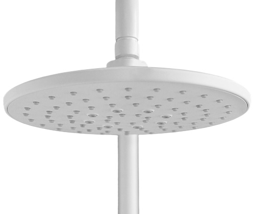 Душевая система ТРОПИЧЕСКИЙ ДУШ 225 мм однорычажная лейка 3 режима с гибким шлангом поворотный излив фото  в интернет-магазине Санкомп