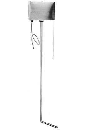 Бачок высокий подвесной НЕРЖАВЕЙКА в комплекте с арматурой и трубкой, 0123.203.1 фото арт.0123.203.1