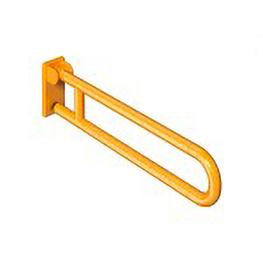 Поручень настенный подъёмный  нержавейка с нейлоновым покрытием 600х100х250, 18646 фото  в интернет-магазине Санкомп