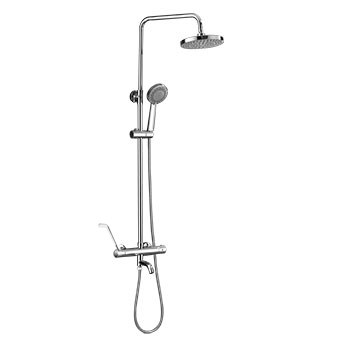 Душевая система для МГН с настенный хирургическим смесителем c термостатом, 27132 фото  в интернет-магазине Санкомп