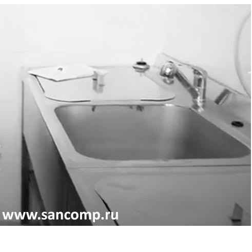 Мойка для эндоскопов с крылом в комплекте  насос, дозатор, смеситель и крышкой для мойки, 15389 фото  в интернет-магазине Санкомп