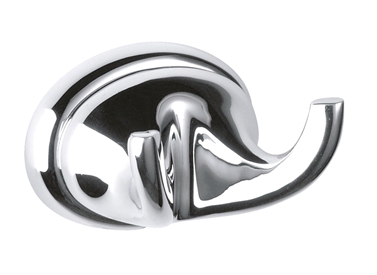 Крючок для ванной двойной латунный хром 04164 фото  в интернет-магазине Санкомп