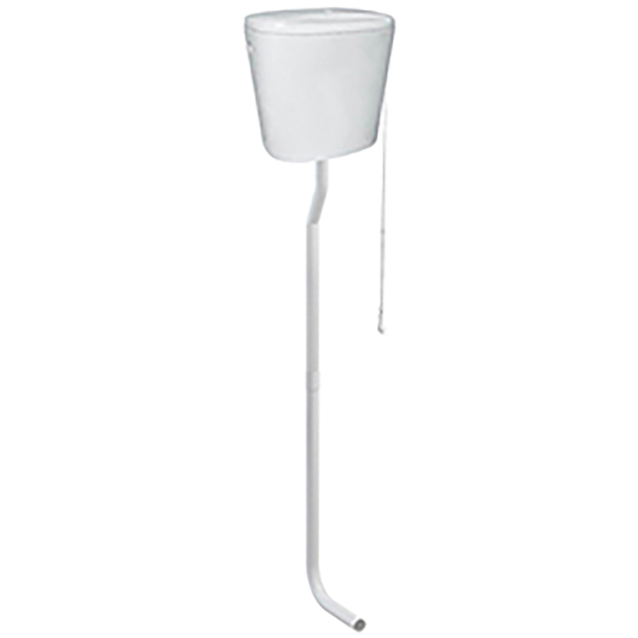 Бачок высокий подвесной КЕРАМИКА в комплекте с арматурой и трубкой 190х390х370, 1753 фото  в интернет-магазине Санкомп