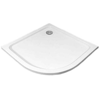 Поддон акриловый 100х100 угловой с сифоном фото  в интернет-магазине Санкомп