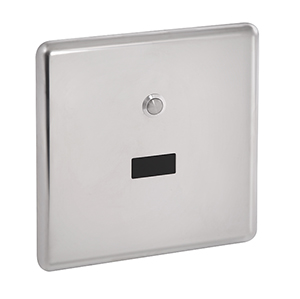 Смыв для унитаза с фотоэлементом скрытого монтажа, питание от сети (необходим блок питания) фото в интернет-магазине СанКомп www.sancomp.ru