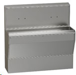 Умывальник хирургический на два рабочих места 1600х600х1550 из нержавеющей стали фото  в интернет-магазине Санкомп