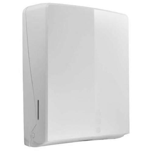 Диспенсер для листовых полотенец БЕЛЫЙ, 26175  фото  в интернет-магазине Санкомп