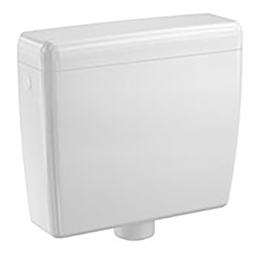 Бачок высокий подвесной ПЛАСТИК в комплекте с арматурой 127х442х390, 15518 фото  в интернет-магазине Санкомп