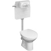 Унитаз со встроеным бачком выпуск горизонтальный фото  в интернет-магазине Санкомп