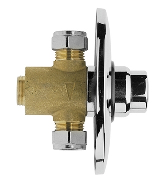 Кран для душа скрытого монтажа Ду 15 фото  в интернет-магазине Санкомп