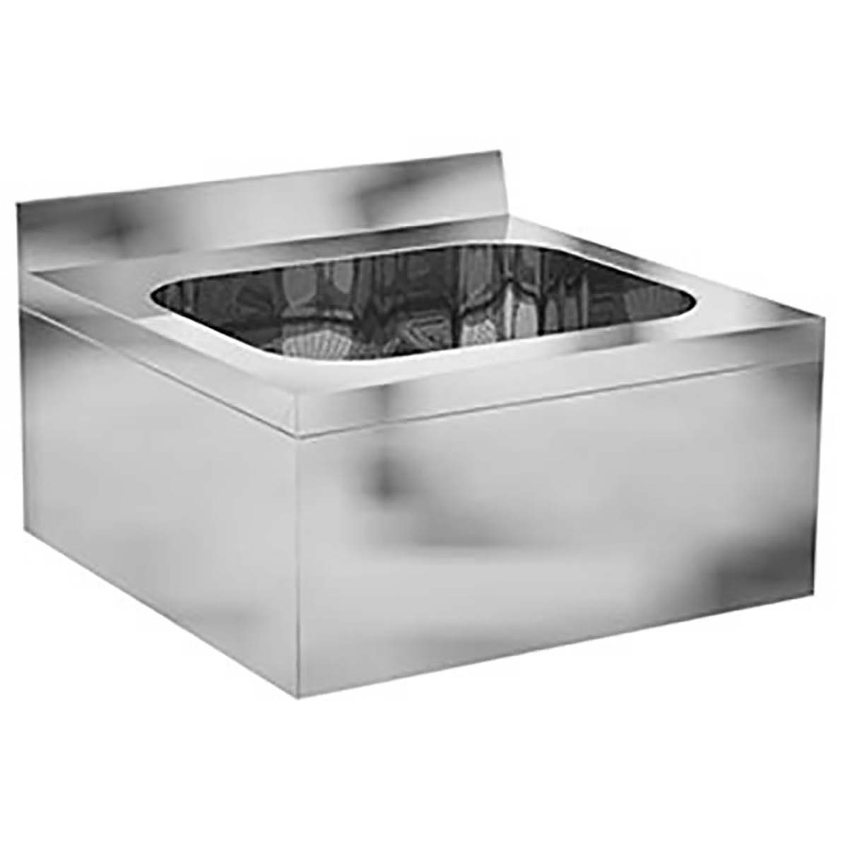 Рукомойник подвесной из нержавеющей стали (370х400х360),18389  фото арт.18389