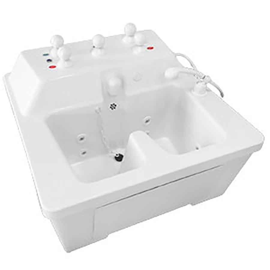 Ванна ножная бальнеологическая 80 л, 16 форсунок для вихревого гидромассажа ног, 16373 фото  в интернет-магазине Санкомп