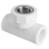 ППР Тройник комбинированный под ключ С ВНУТРЕННЕЙ РЕЗЬБОЙ 25х1/2"х25 (Белый) фото  в интернет-магазине Санкомп