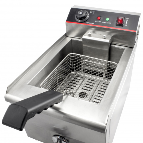 Фритюрница 580х530х340мм, 10л с краном, 22998 фото  в интернет-магазине Санкомп