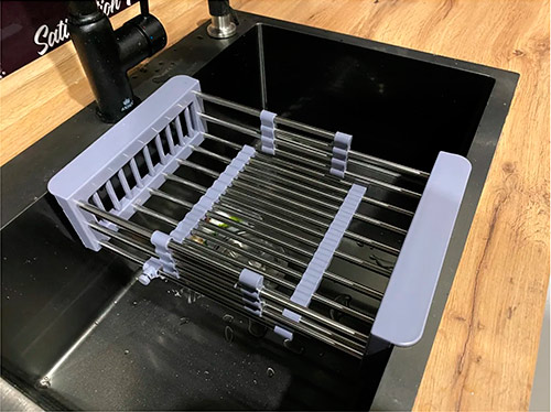 Коландер для моек раздвижной фото  в интернет-магазине Санкомп