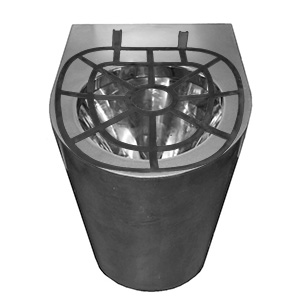 Видуар напольный нержавейка в комплекте с решеткой, 2450 фото в интернет-магазине СанКомп www.sancomp.ru