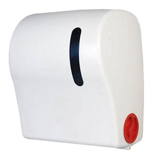 Диспенсер для рулонных полотенец, пластик Белый, 21185  фото  в интернет-магазине Санкомп