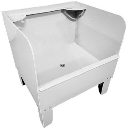 Поддон технический для ПУИ 950х500х890 С ЭКРАНОМ (По размерам заказчика), 21762 фото  в интернет-магазине Санкомп