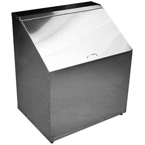 Ларь для белья 500х800х850 мм Нержавеющая сталь, 24867 фото  в интернет-магазине Санкомп