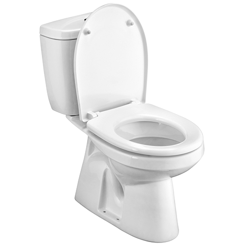 Унитаз-компакт ВЕРТИКАЛЬНЫЙ (625х380х765) ВОРОНКООБРАЗНЫЙ, подводка СНИЗУ, 2 режима, АНТИБАК фото  в интернет-магазине Санкомп