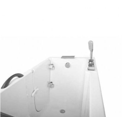 Ванна для инвалидов и пожилых с дверцей 1300х700х1000 мм 18211 фото  в интернет-магазине Санкомп