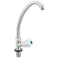 Кран моно с одним маховиком 1/2" вертикальный фото  в интернет-магазине Санкомп