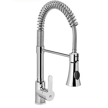 Смеситель для кухни ВЫСОКИЙ с гибким изливом 20294 фото  в интернет-магазине Санкомп