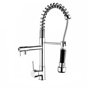 Смеситель с душирующим устройством настольный 20443 фото  в интернет-магазине Санкомп