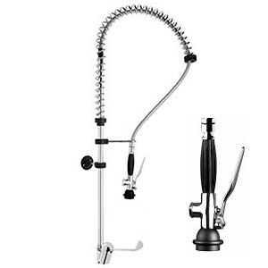 Смеситель ЛОКТЕВОЙ (ХИРУРГИЧЕСКИЙ) настольный С ДУШИРУЮЩИМ УСТРОЙСТВОМ, 26956 фото  в интернет-магазине Санкомп