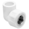 ППР Отвод комбинированный С ВНУТРЕННЕЙ РЕЗЬБОЙ 20х3/4" (Белый) фото  в интернет-магазине Санкомп
