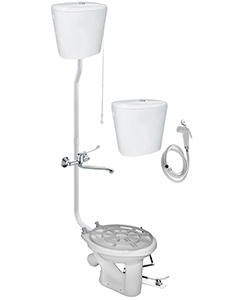 Видуар АНТИВСПЛЕСК НЕ бачок для слива и раствора КЕРАМИКА ПЕДАЛЬ СМЕСИТЕЛЬ РЕШЕТКА, 11147 фото в интернет-магазине СанКомп www.sancomp.ru